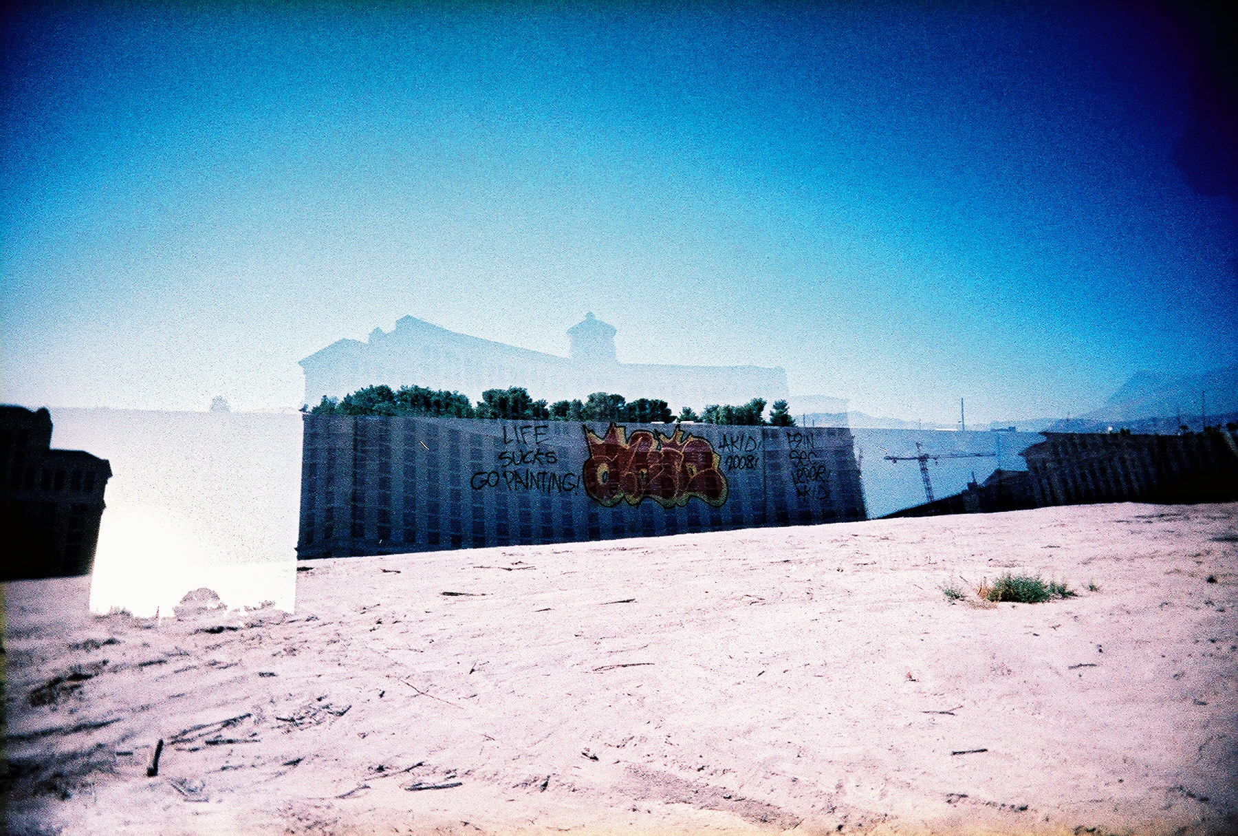 4 Bellagio says Life Sucks, Go Painting - Shahab Zargari and Heela Naqshband